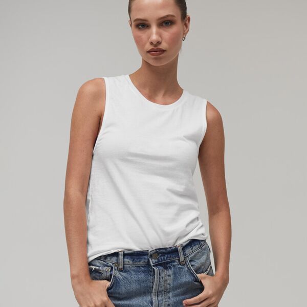 Women's Jersey muscle tank Thumbnail