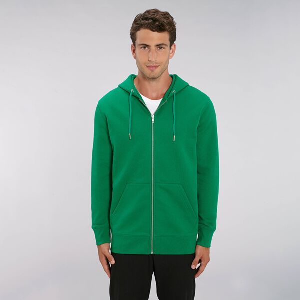Cultivator, unisex iconic zip-thru hoodie sweatshirt (STSM566) Thumbnail