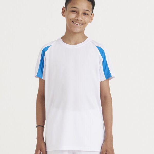 Childrens Contrast Cool Sports Shirt Thumbnail