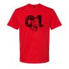 Softstyle™ midweight adult t-shirt Thumbnail