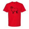 Softstyle™ midweight adult t-shirt Thumbnail