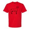 Softstyle™ midweight adult t-shirt Thumbnail