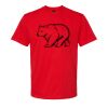 Softstyle™ midweight adult t-shirt Thumbnail