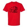 Softstyle™ midweight adult t-shirt Thumbnail