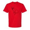 Softstyle™ midweight adult t-shirt Thumbnail