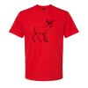 Softstyle™ midweight adult t-shirt Thumbnail