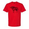 Softstyle™ midweight adult t-shirt Thumbnail