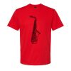 Softstyle™ midweight adult t-shirt Thumbnail