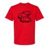 Softstyle™ midweight adult t-shirt Thumbnail