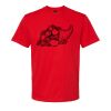 Softstyle™ midweight adult t-shirt Thumbnail