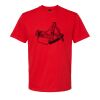 Softstyle™ midweight adult t-shirt Thumbnail
