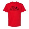 Softstyle™ midweight adult t-shirt Thumbnail