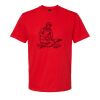Softstyle™ midweight adult t-shirt Thumbnail
