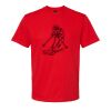 Softstyle™ midweight adult t-shirt Thumbnail