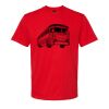 Softstyle™ midweight adult t-shirt Thumbnail
