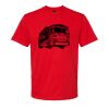 Softstyle™ midweight adult t-shirt Thumbnail
