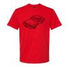 Softstyle™ midweight adult t-shirt Thumbnail