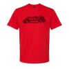 Softstyle™ midweight adult t-shirt Thumbnail
