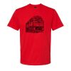 Softstyle™ midweight adult t-shirt Thumbnail