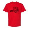 Softstyle™ midweight adult t-shirt Thumbnail