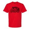 Softstyle™ midweight adult t-shirt Thumbnail