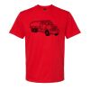 Softstyle™ midweight adult t-shirt Thumbnail