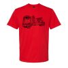 Softstyle™ midweight adult t-shirt Thumbnail